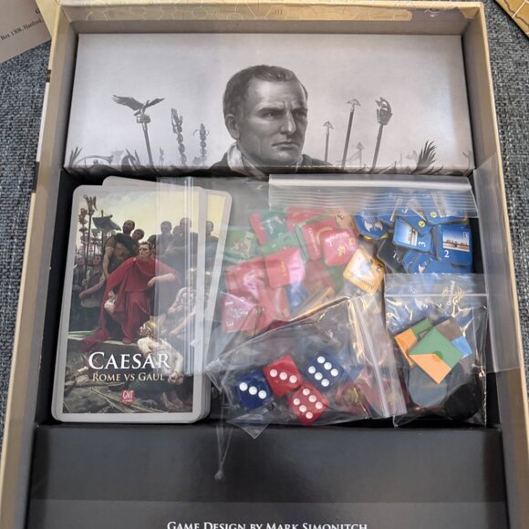 Caesar: Rome vs. Gaul (open, unpunched) GMT Games GMT2008 - Picture 12 of 15